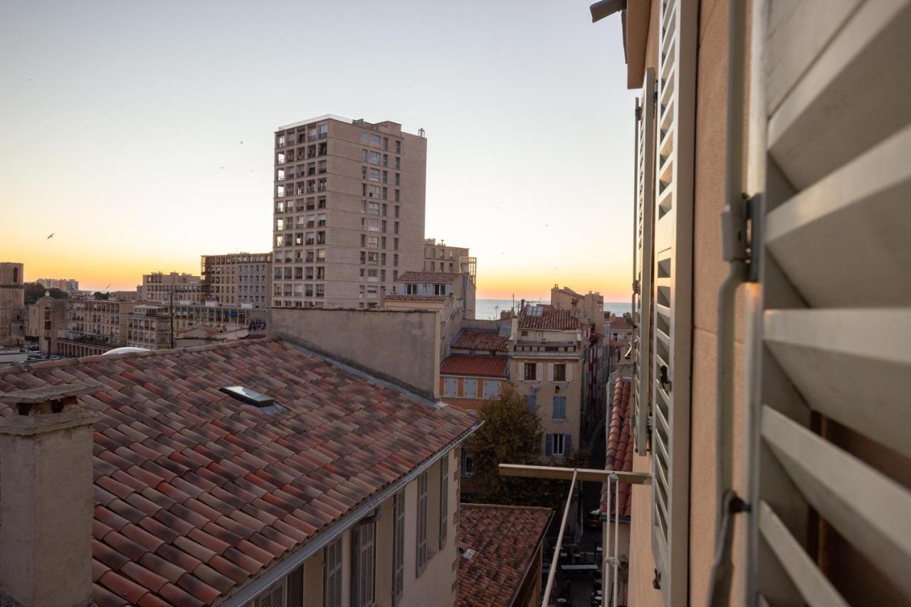 Appartement T2 Panier Vieux-Port Vue Notre Dame De La Garde à Marseille Extérieur photo